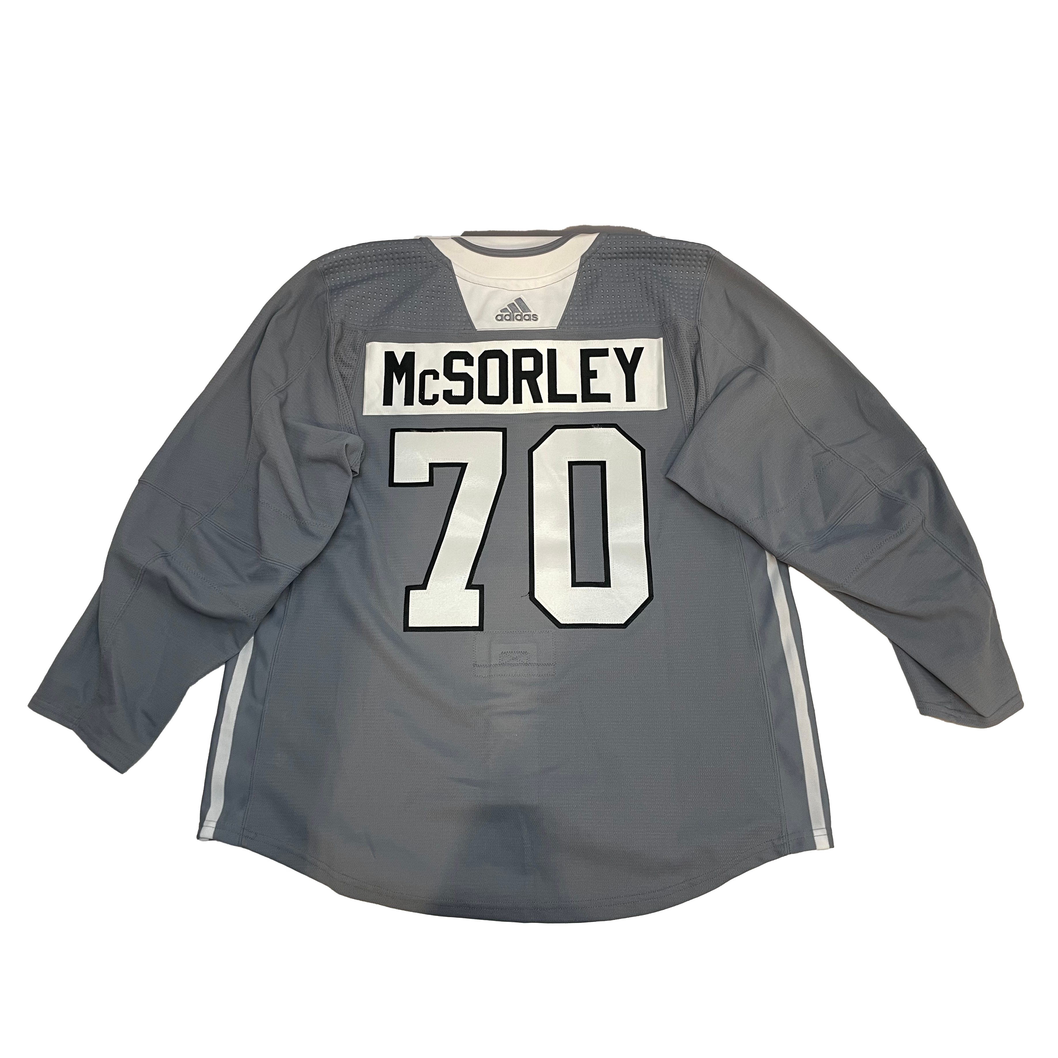 LNH - Nouveau maillot d'entraînement Adidas des Flyers de Philadelphie - (Gris)
